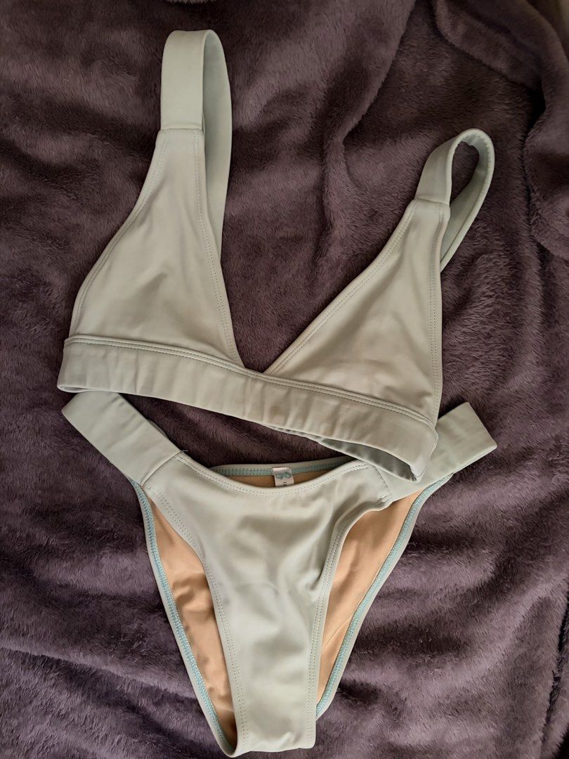 Eighth Mermaid Light Green Bikini Set (Category: Bikinis & Swimsuits) located in Quezon City. Submitted by declutteringgn (Listing ID 1428858340, Image 1). Description: .