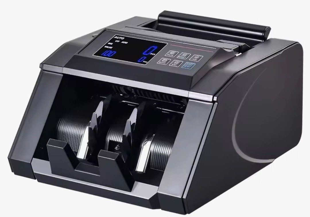 [Extra Speed] Money Counter Machine Money Note Counter Multi-Currency Cash Counter LCD UV Counterfeit Detection