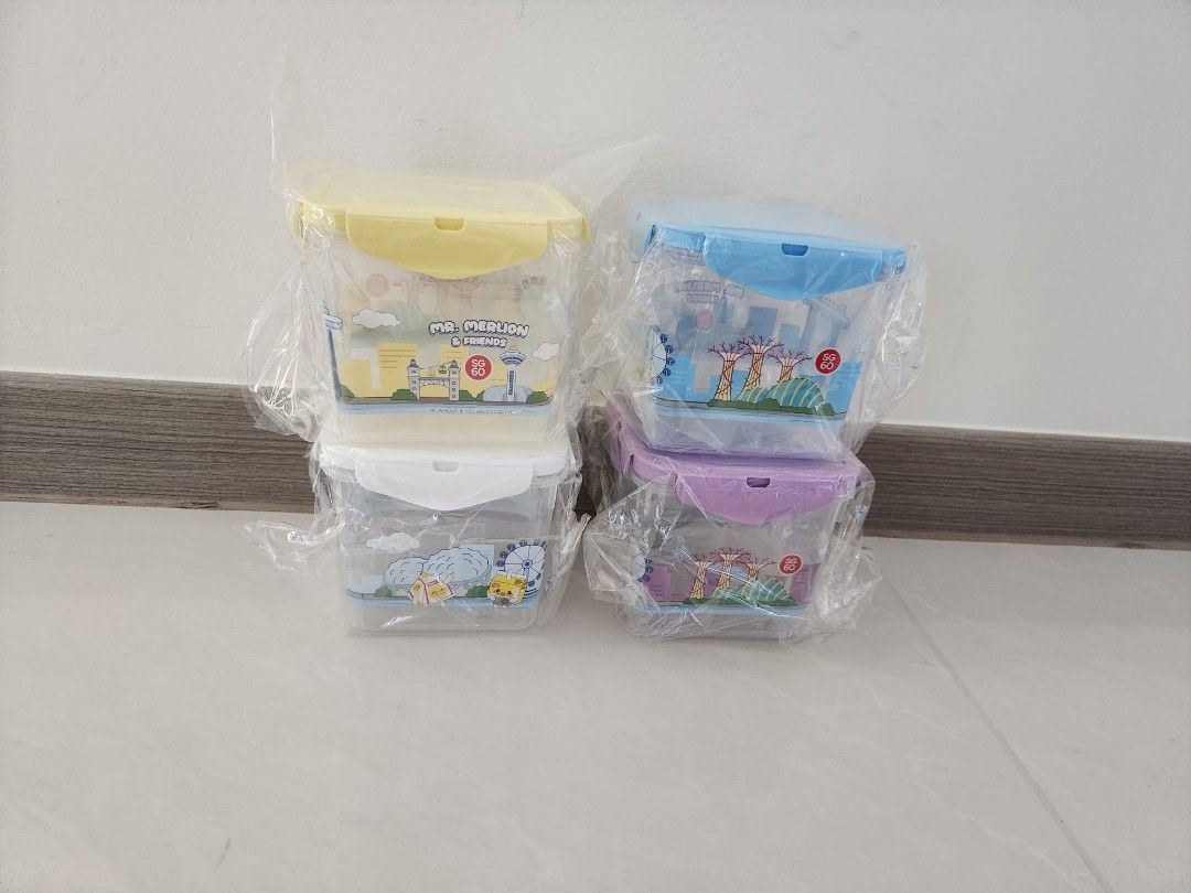 Food Storage Containers - Set of 4