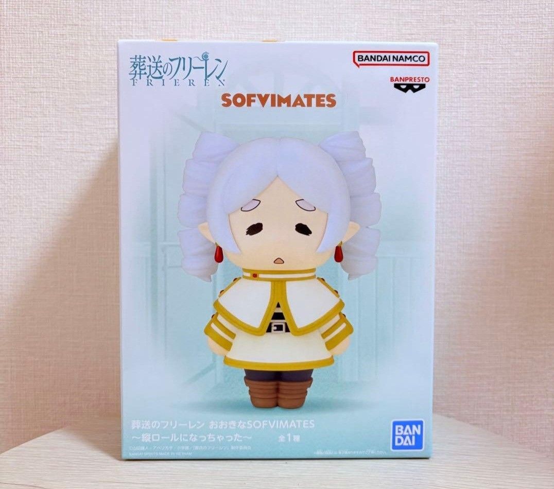 Frieren: Beyond Journey's End SOFVIMATES Ringlet curls figures figurines BANDAI NAMCO Banpresto (Category: Toy Figures) located in Singapore. Submitted by yuzu_japanese_toy_shop (Listing ID 1435872708, Image 1). Description: BNIB directly from jp🇯🇵 🚛Carousell delivery at $1.80 only if you purchase from apps! (can combine with any figures or plushies!) Self collect at 732180 or Meet up at woodlands mrt station Buying 2 or more figures or plushi