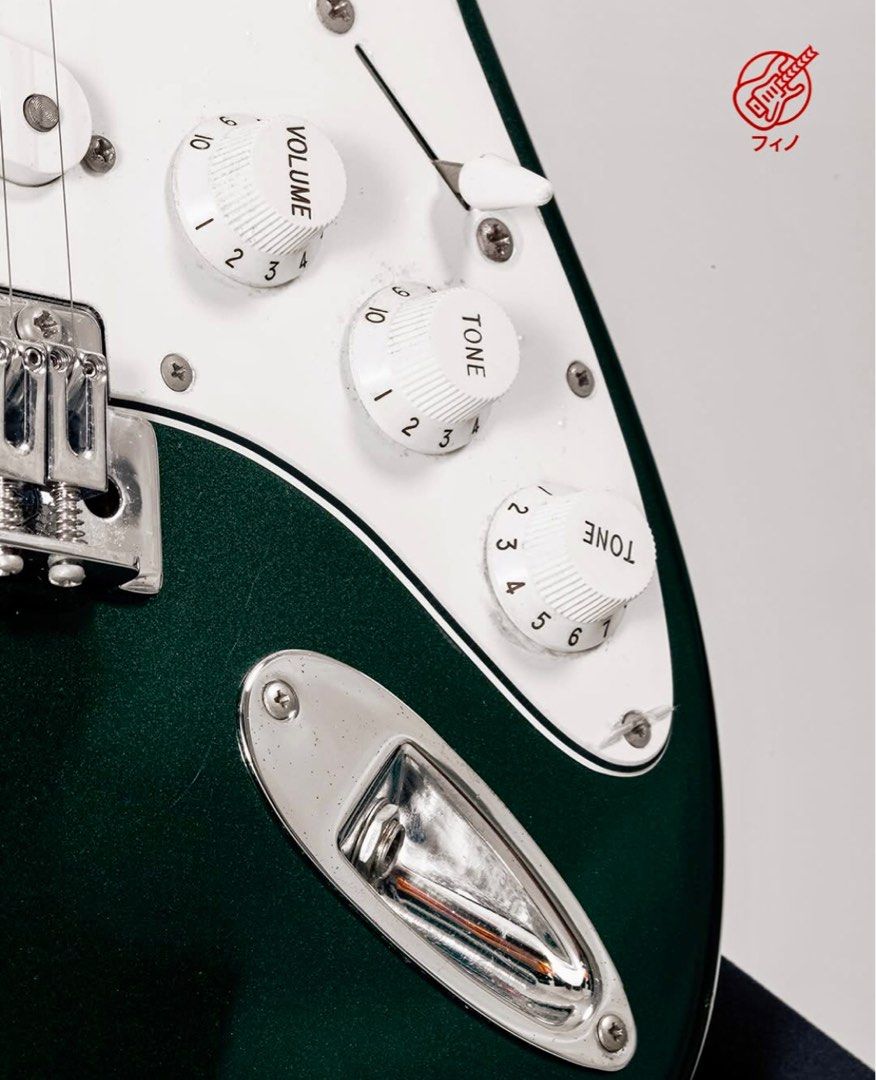 Greco WS-STD Metallic Green Electric Guitar (Category: Musical Instruments) located in Manila. Submitted by 417170 (Listing ID 1435851428, Image 2). Description: - Greco WS-STD electric guitar - Metallic green finish - Made in Indonesia - Includes basic case - Condition: Missing tremolo arm, minor dings and scratches - Price: ₱18,000 (negotiable) - Free shipping within Quezon City - Shipping outside QC: Message for arrangements .