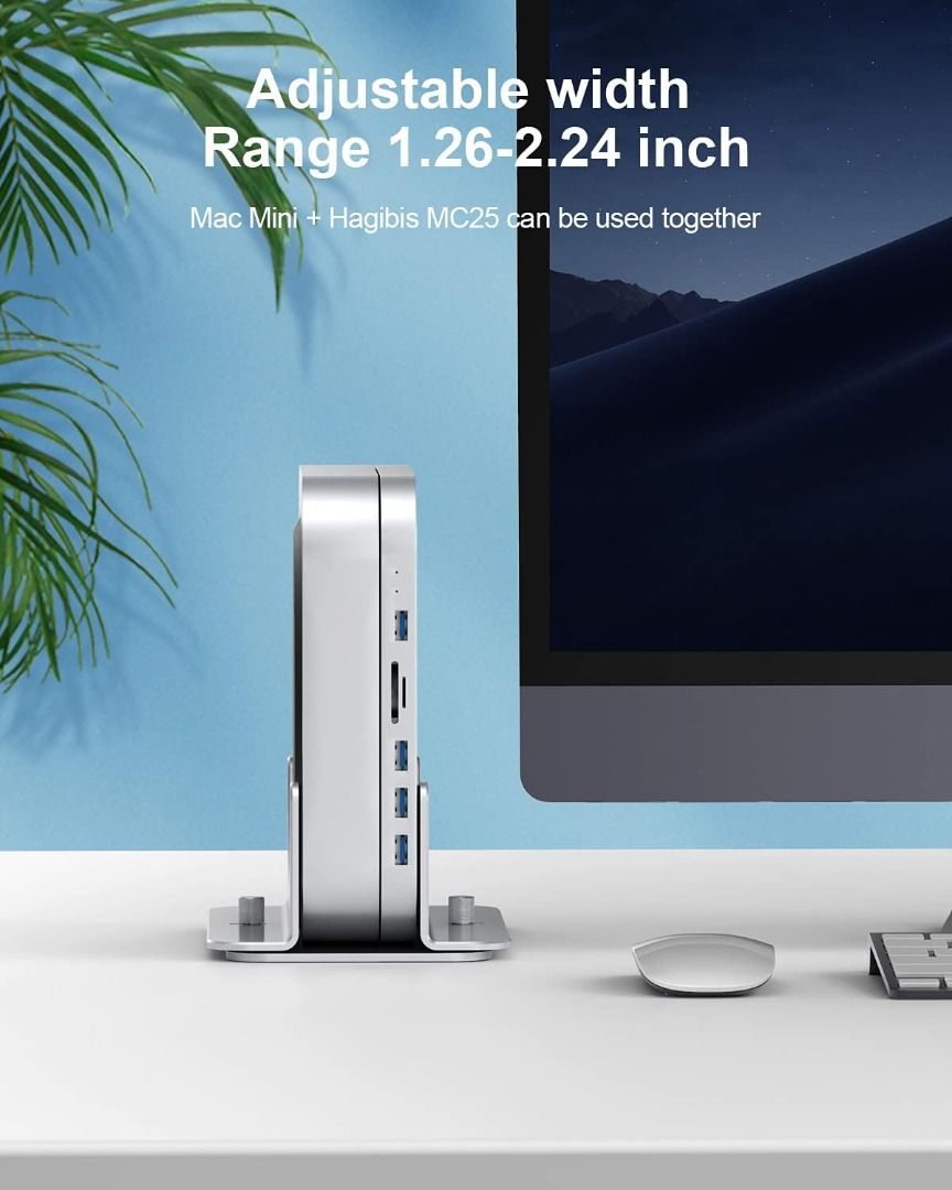 Hagibis MC25 Vertical Stand for Mac Mini444015097477877762