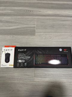 [Brand New] HAVIT Multi-Function Backlit Keyboard and Mouse Combo452000934140334080