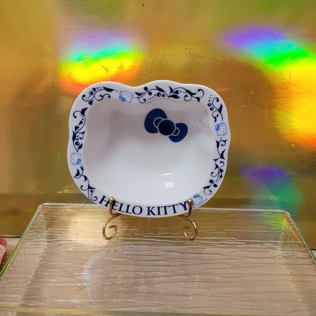 Hello Kitty ceramic soup  plate