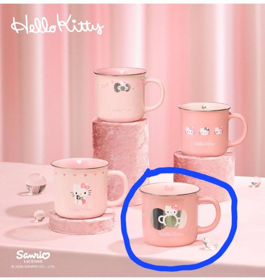 Hello Kitty Pink Mug444199593932247040