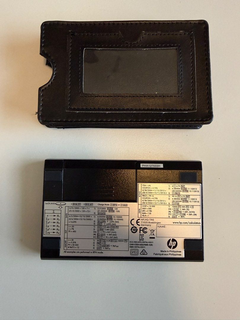 HP 12C Platinum Financial Calculator with Case443900496236390401