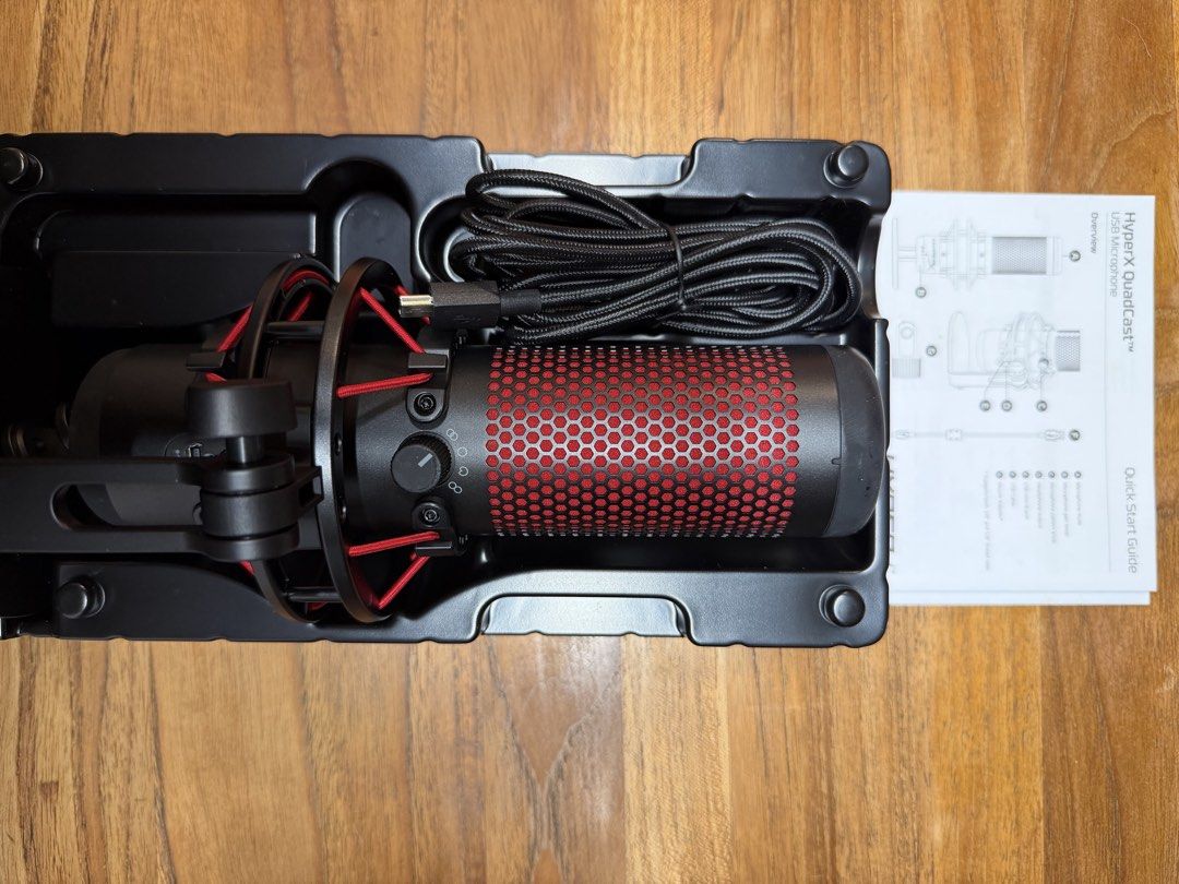 HyperX QuadCast USB Microphone444102282388459524
