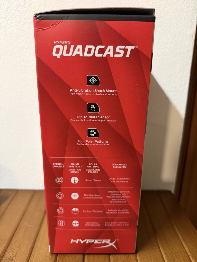 HyperX QuadCast USB Microphone444102282388459521