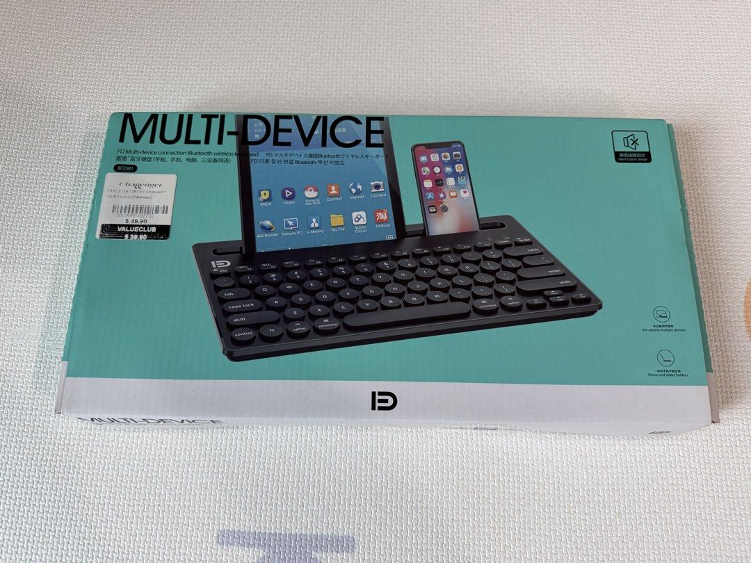 ID Multi-Device Bluetooth Keyboard443884716079851520