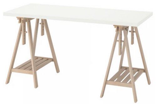 IKEA Table Top/ Study Table (Category: Tables & Sets) located in Singapore. Submitted by user6393629 (Listing ID 1435812907, Image 1). Description: Condition: 8/10 DM for more pics, table top has a very minor defects. Arrange own delivery..