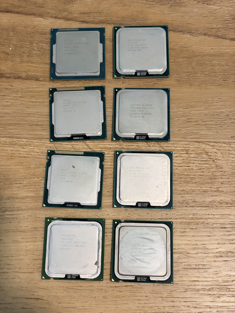 intel CPU - Various P4 ,Core 2 Duo and core i5 4460443793416075366400