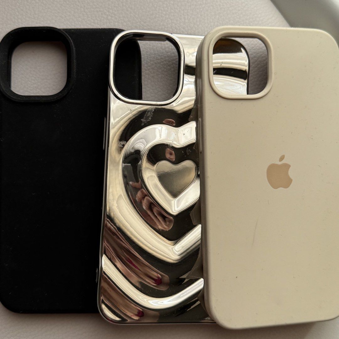 iPhone 13 Case Bundle (3pcs) Mixed Designs (Category: Cases & Sleeves) located in Santa Rosa. Submitted by ceyllective (Listing ID 1435825651, Image 2). Description: • 3 pcs • preloved • good condition • minimal signs of use • needs light cleaning • selling as set only.