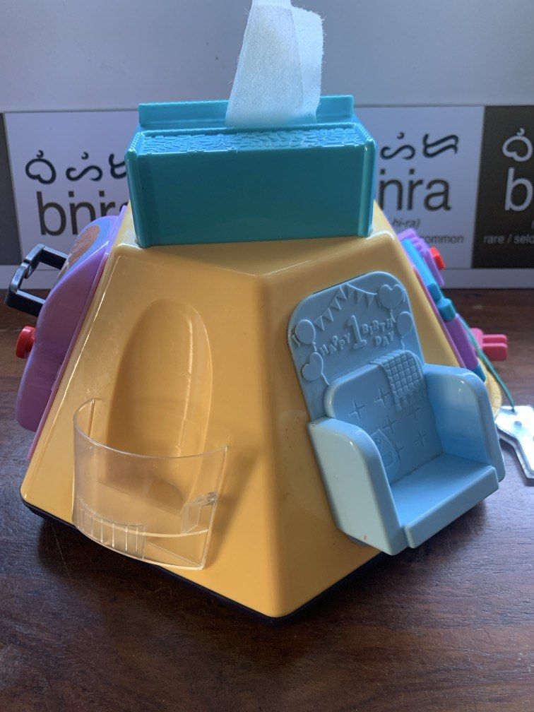 Senses / Interactive Toy for Toddlers - Lights and Sounds (Category: Infant Playtime) located in Carmona. Submitted by bihira (Listing ID 1435763055, Image 3). Description: Senses / Interactive Toy for Toddlers - Lights and Sounds - tissue pull - glasses pull with sounds - faucet - lights up with sounds - key and lock - outlet and plug - senses / interactive toy.