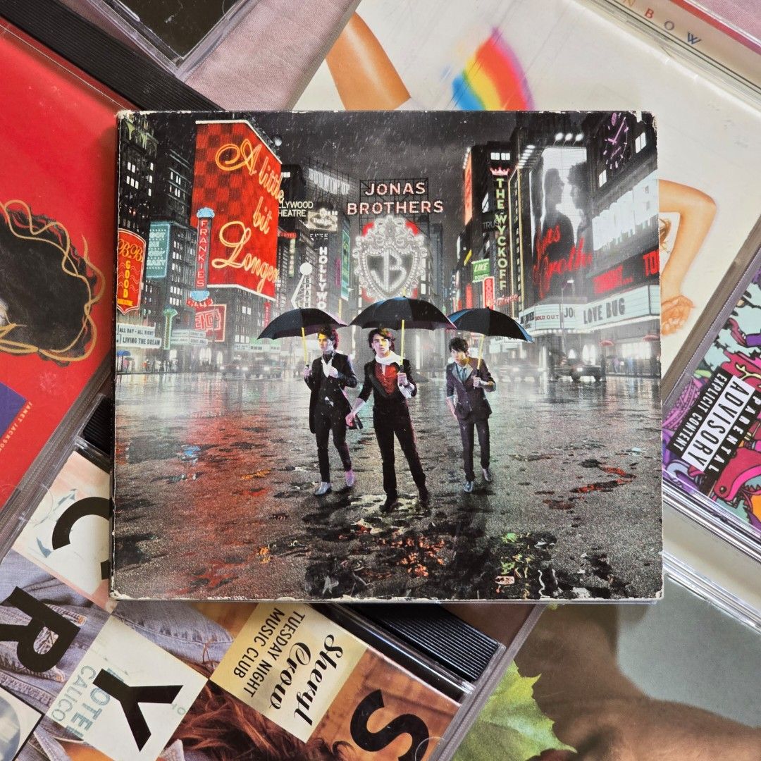 Jonas Brothers A LITTLE BIT LONGER CD (Category: CDs & DVDs) located in Katipunan. Submitted by fhebnadela (Listing ID 1435750163, Image 1). Description: pre loved.