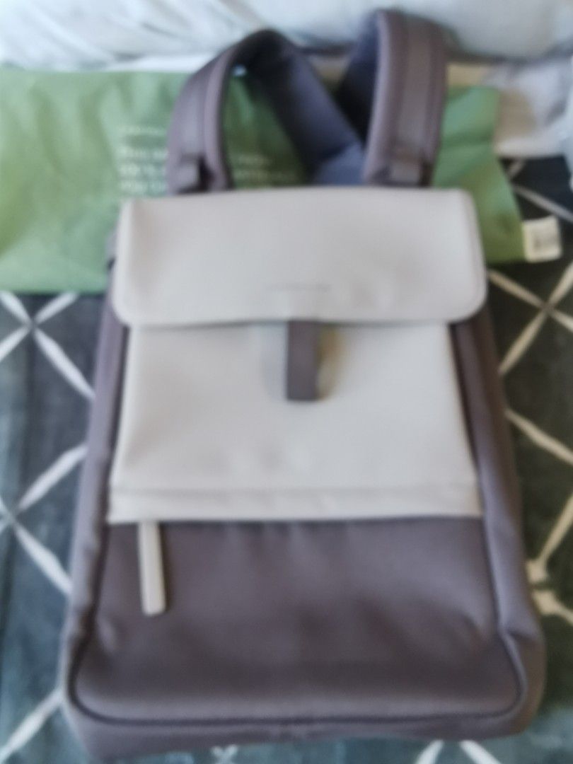 Kapten & Son Backpack (Category: Backpacks) located in Makati City. Submitted by denvergirl1119 (Listing ID 1435748207, Image 1). Description: Stylish German luxury brand laptop backpack from Kapten & Son. Features a waterproof, flap closure and multiple compartments. The backpack has adjustable straps and a top handle. The interior has several pockets for organization. The backpack has a sleek, modern design..