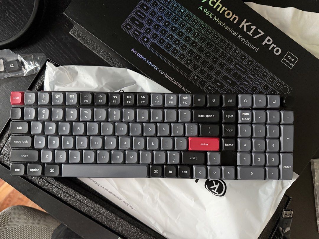 Keychron K17 Pro QMK/VIA Wireless Mechanical Keyboard443884714727188481