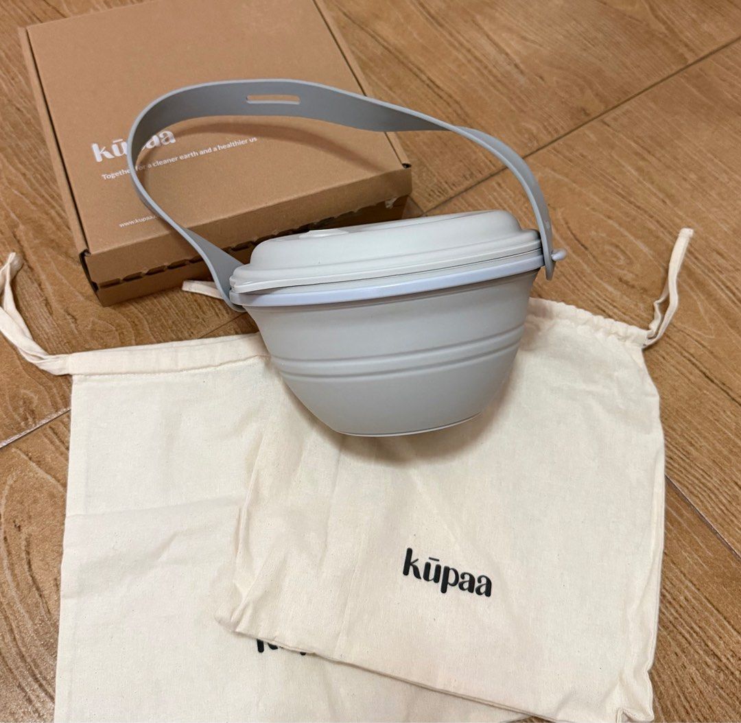 Kupaa Collapsible Food Container Set - Grey443846141318287363