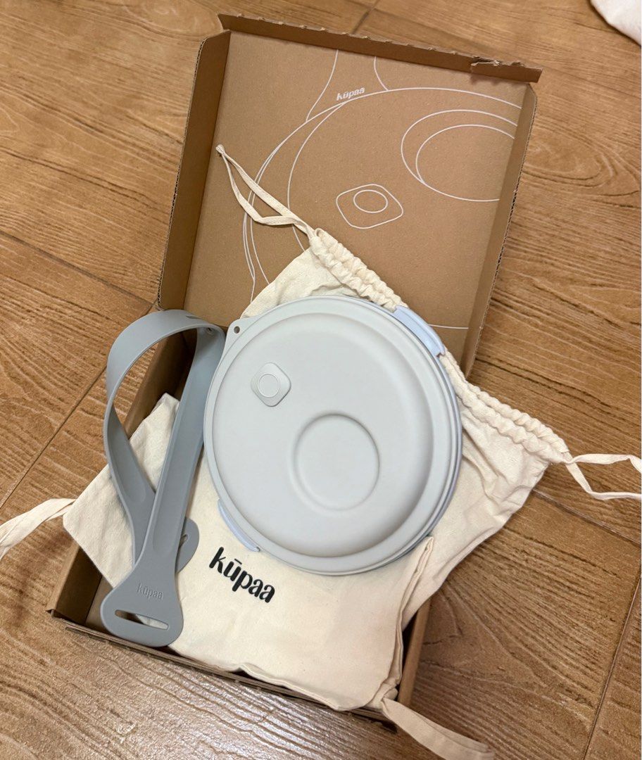 Kupaa Collapsible Food Container Set - Grey