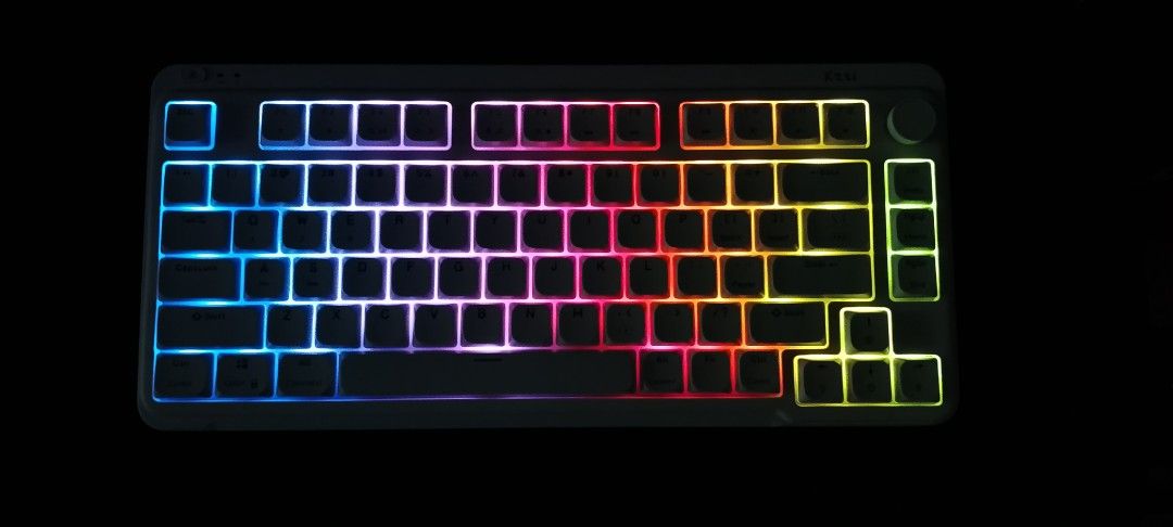 Kzzi K22i I75 Mechanical Keyboard - White444018585963735044