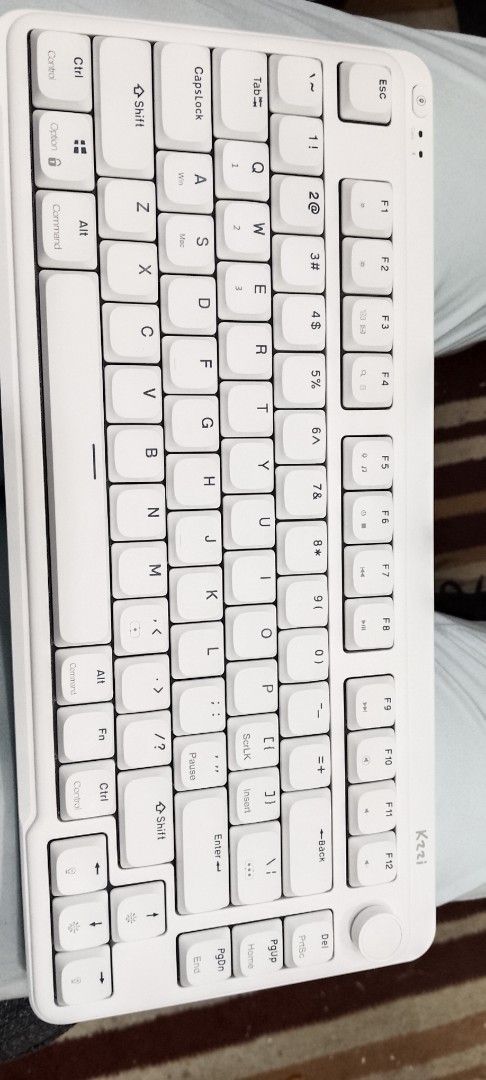 Kzzi K22i I75 Mechanical Keyboard - White444018585963735042