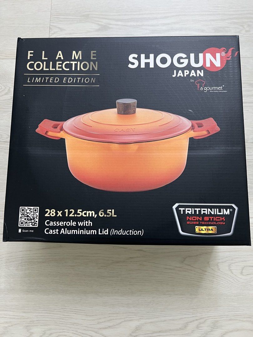 La Gourmet Shogun 28cm Casserole with Self-Basting Lid