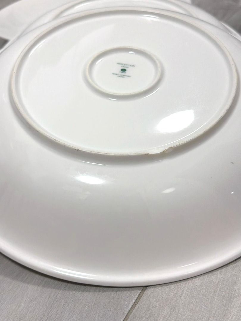 Large White Platter Plates | Vintage Nikko444404278693079044