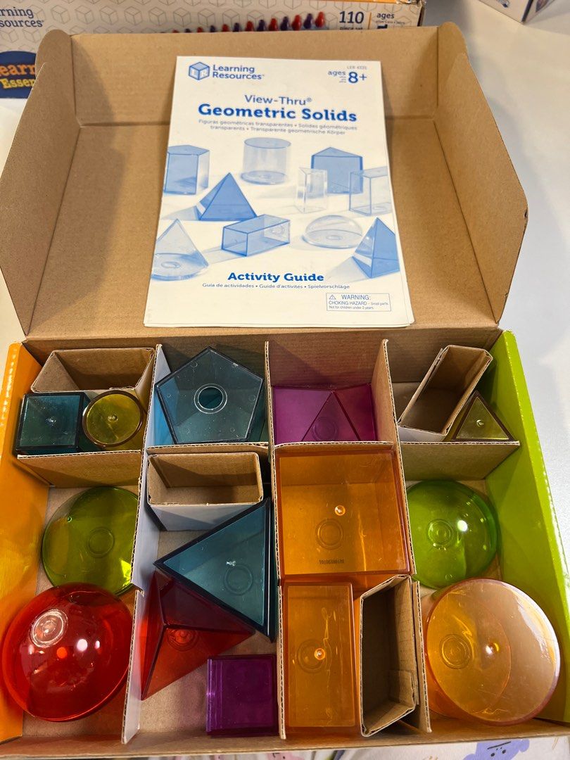 三款Learning resources 益智教具 （分類：益智學習玩具）位於 Hong Kong。 由 saiusagi 提交（商品編號 1435787067，圖片 3）。簡介： 三款正版Learning resources 益智教具，狀態如圖，盒有損，考小必備，只限太古城面交。