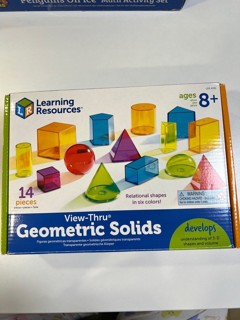 三款Learning resources 益智教具 （分類：益智學習玩具）位於 Hong Kong。 由 saiusagi 提交（商品編號 1435787067，圖片 2）。簡介： 三款正版Learning resources 益智教具，狀態如圖，盒有損，考小必備，只限太古城面交。