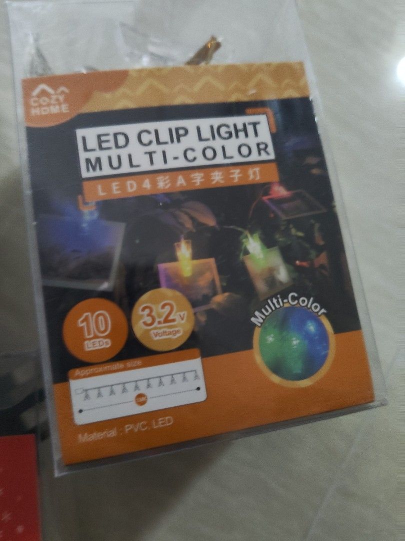 LED String Lights bundle (Category: Lighting) located in Singapore. Submitted by imrudelikethis (Listing ID 1435803671, Image 3). Description: Preloved Long term storage All for S$5.