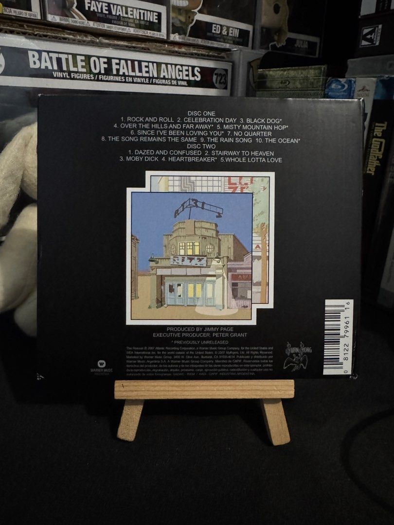Led Zeppelin - The Song Remains the Same 2007 Remaster (Category: CDs & DVDs) located in Pasig City. Submitted by john_carlor315 (Listing ID 1435869497, Image 2). Description: The mighty zeppelin in concert (with additional songs!) kaso pinaikli yung no quarter hays Light scratch lang yung nasa isang cd, overall mukhang maayos pa Tried and tested gumagana sa laptop MOP: GCash MOD: Grab, Lalamove, any SDD, J&T Shipping fee shouldered by buyer DM m