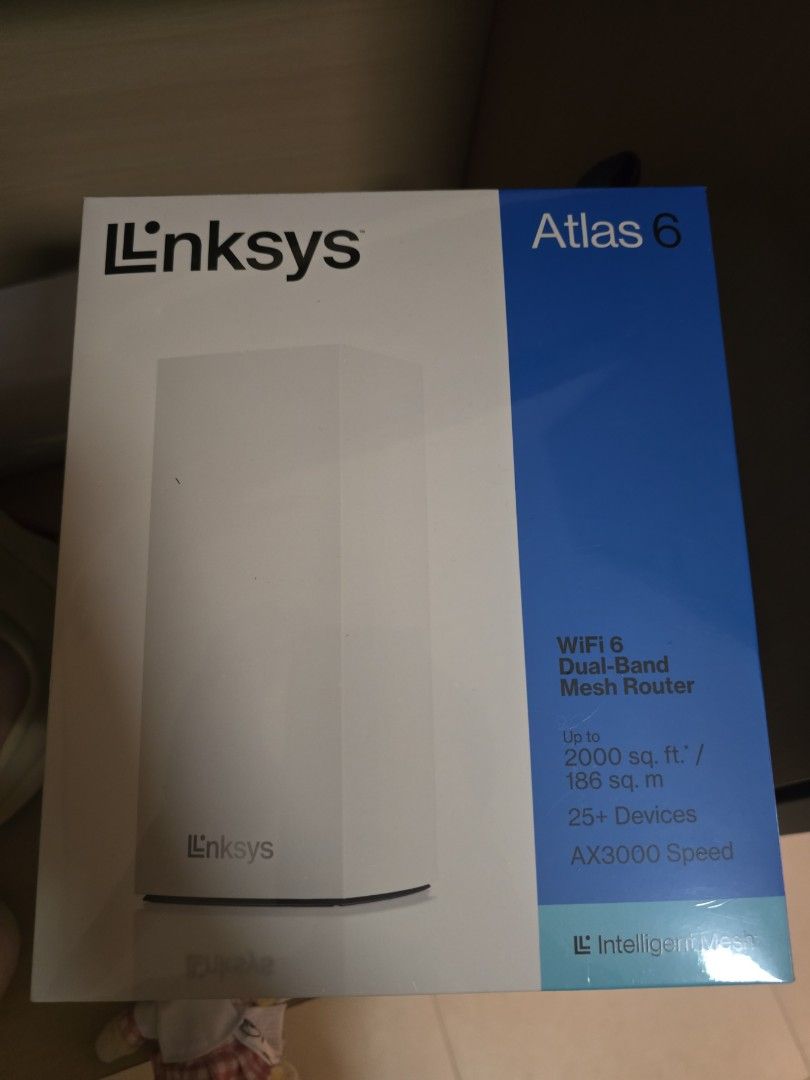 Linksys Atlas 6 AX3000 WiFi 6 Mesh Router