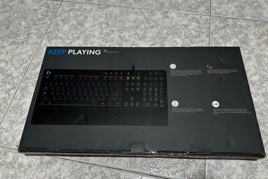 Logitech G213 Gaming Keyboard444001058481121281
