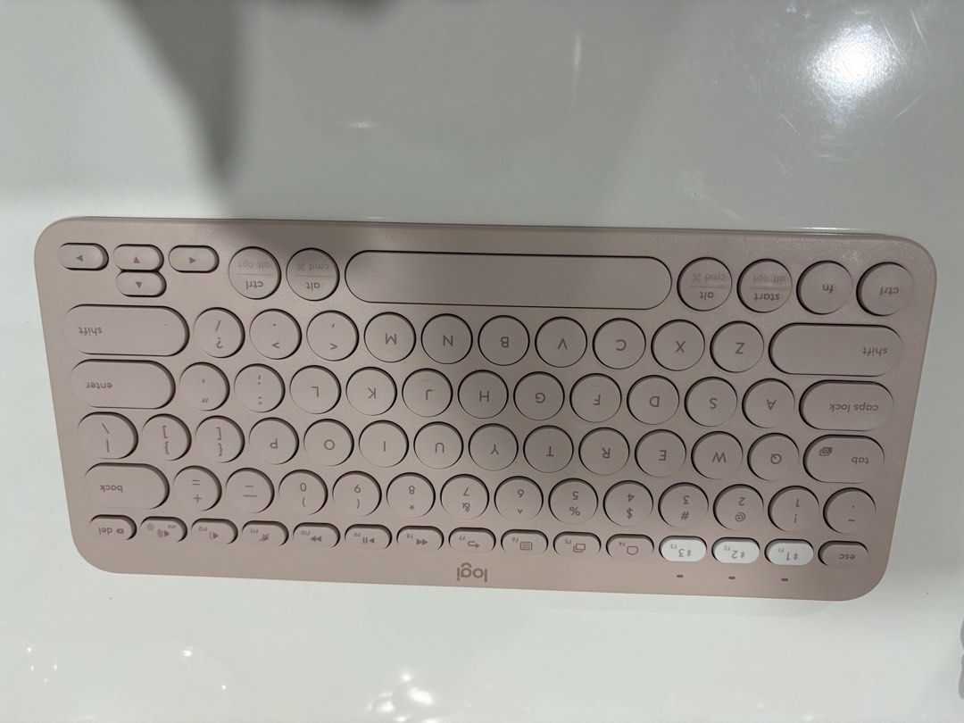 LOGITECH K380 MULTI-DEVICE BLUETOOTH KEYBOARD (ROSE)444139084312760325