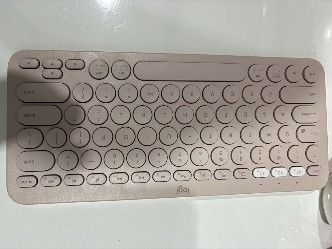 LOGITECH K380 MULTI-DEVICE BLUETOOTH KEYBOARD (ROSE)444139084312760323