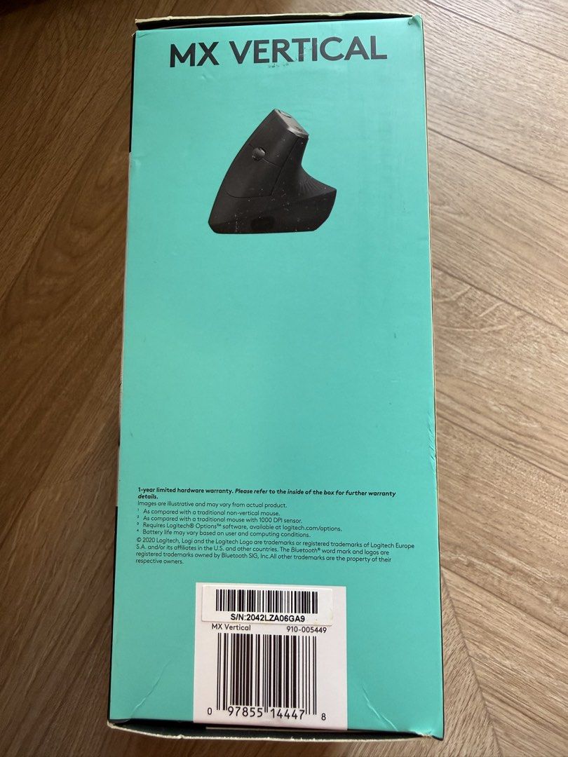 Logitech MX Vertical Ergonomic Mouse - Brand New443671416930969603