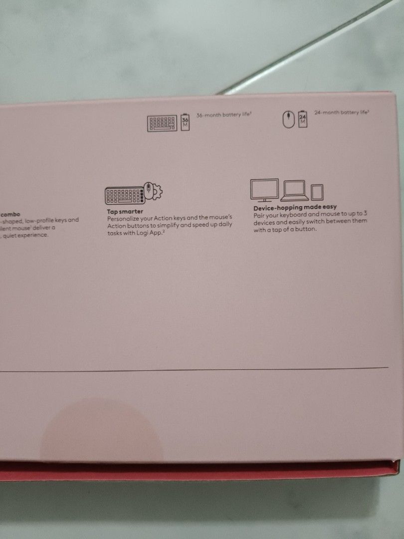 Logitech POP Icon Combo - Rose443687943201761283