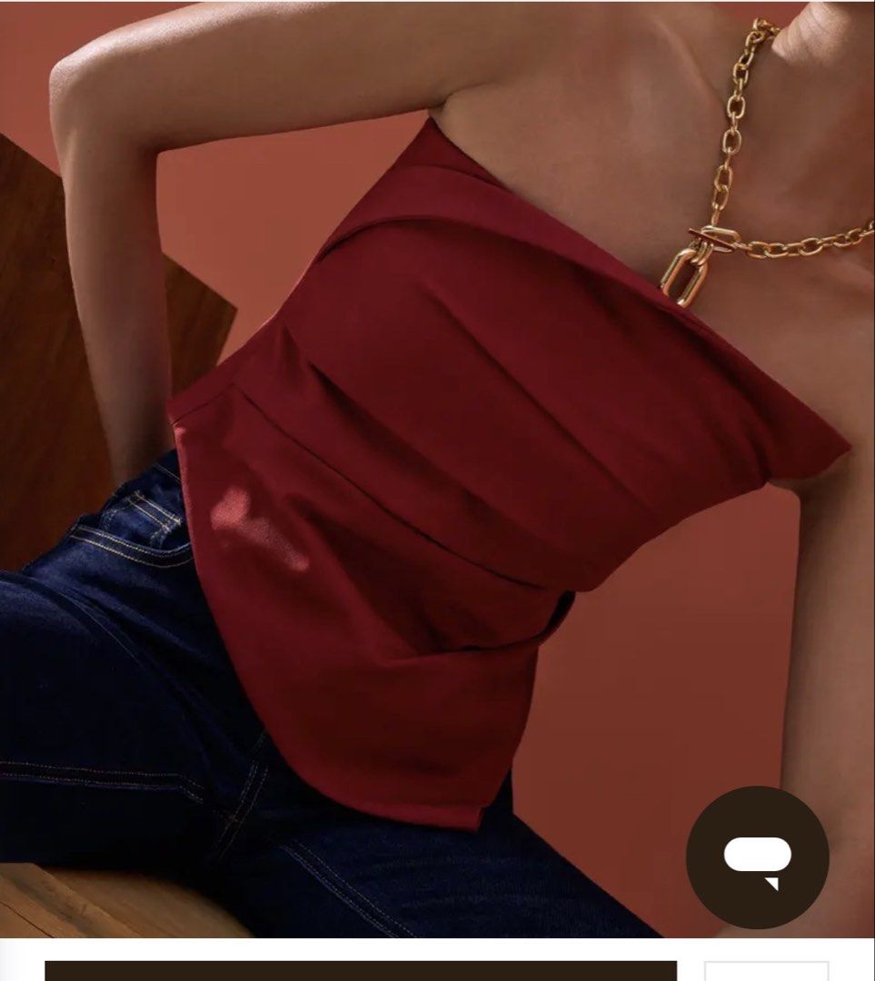 Love bonito red tube top (Category: Sleeveless) located in Quezon City. Submitted by yayforclothes (Listing ID 1435766580, Image 1). Description: .