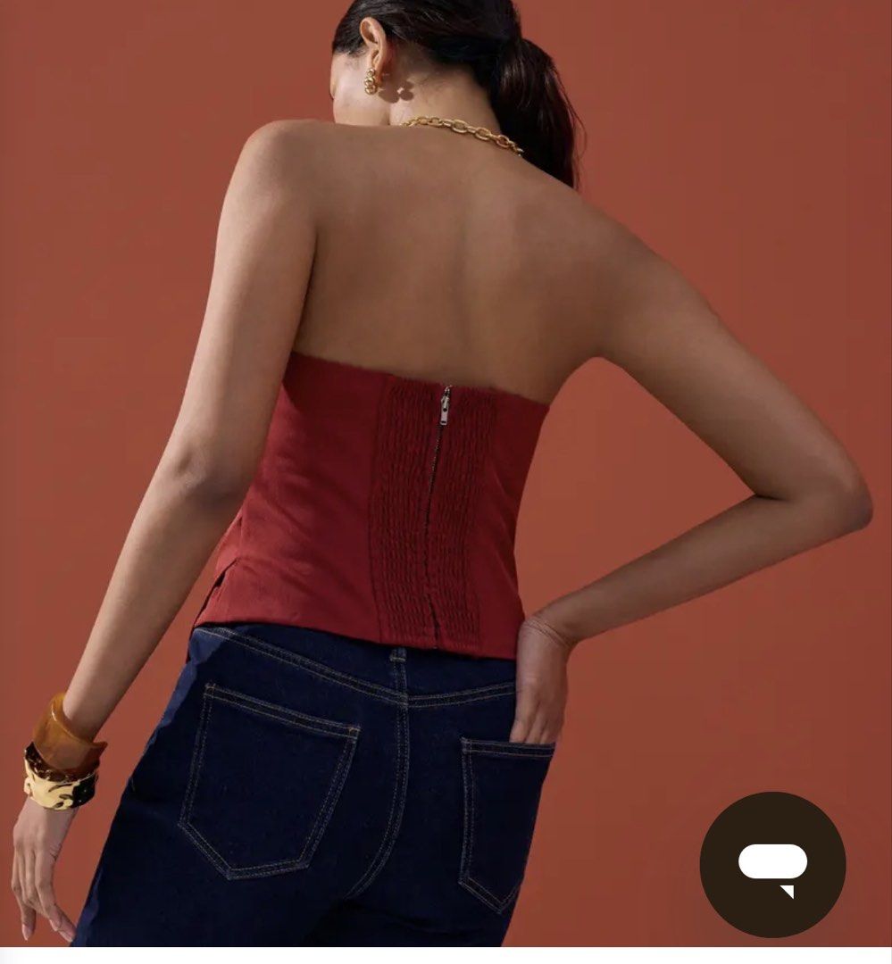 Love bonito red tube top (Category: Sleeveless) located in Quezon City. Submitted by yayforclothes (Listing ID 1435766580, Image 2). Description: .