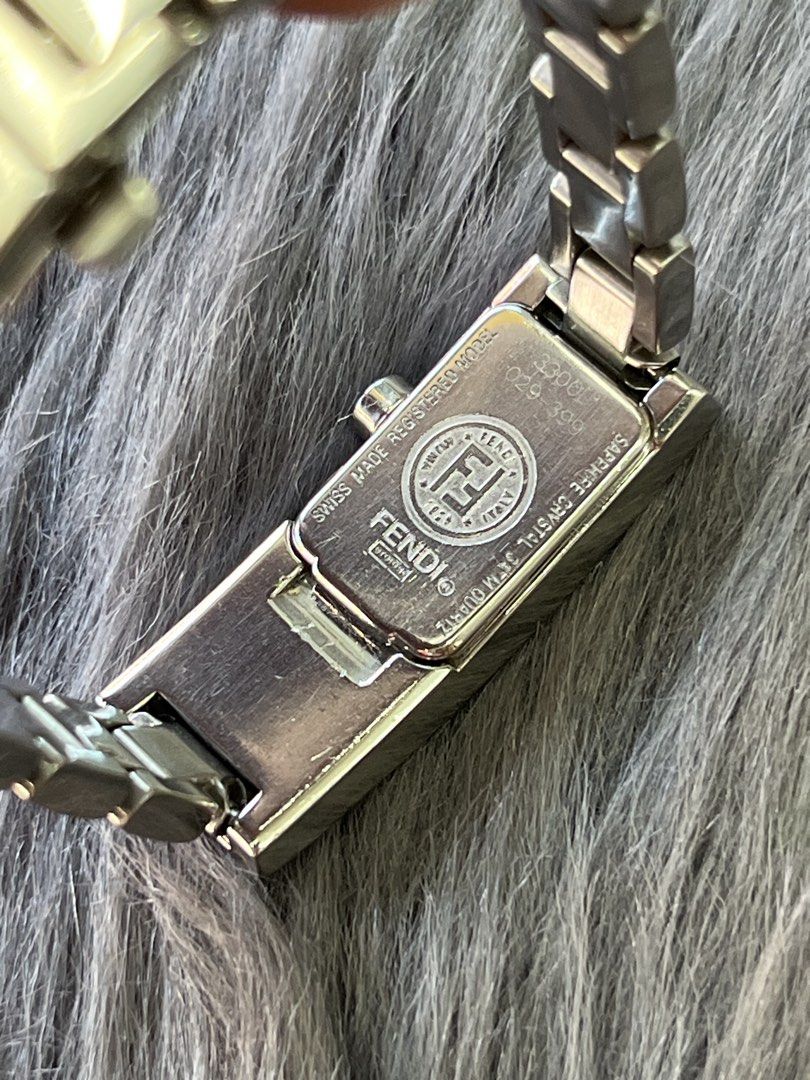 Lux Fendi Watch (3300L)✨ (Category: Women's Watches) located in Cabuyao City. Submitted by horologyfinds (Listing ID 1435864493, Image 2). Description: Lux Fendi Watch (3300L)✨ •Quartz •Swiss Made •All original/authentic •All good working condition For only 13,499 php🤝 ✅LBC COP/COD ✅J&T ✅LALAMOVE ✅MEET UP ✈️CAN SHIP INTERNATIONAL VIA DHL EXPRESS "Imperfections are part of buying pre-owned/vintage watches. Kindly manage expectations" "Upgrade you
