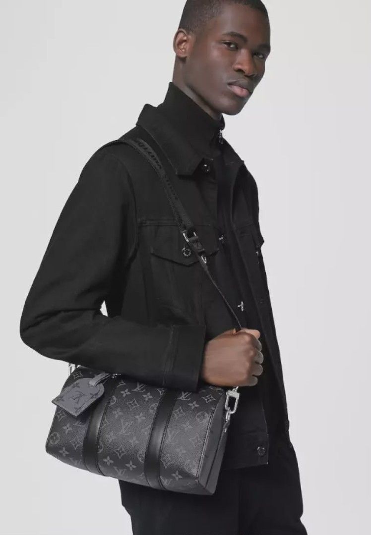 LV Reverse Monogram Eclipse Keepall Bandouliere 25 (Category: Luxury Bags & Wallets) located in Taguig. Submitted by Cruise2019 (Listing ID 1435765931, Image 3). Description: LVReverse Monogram Eclipse Keepall Bandouliere 25. Box,Dustbag.