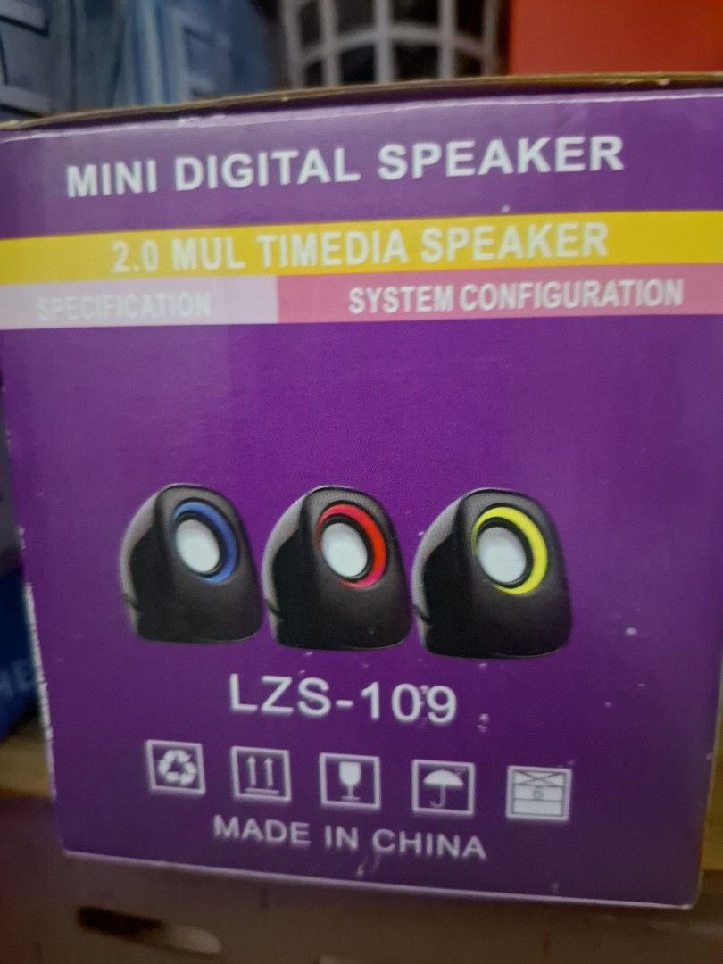LZS-109 2.0 Multimedia Mini Digital Speakers