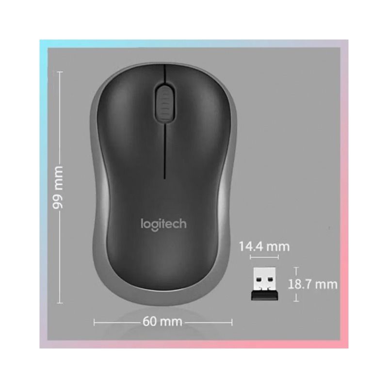 M185 Wireless Mouse 1000DPI 2.4GHz USB Mouse for PC/Laptop Mice444001937754705922