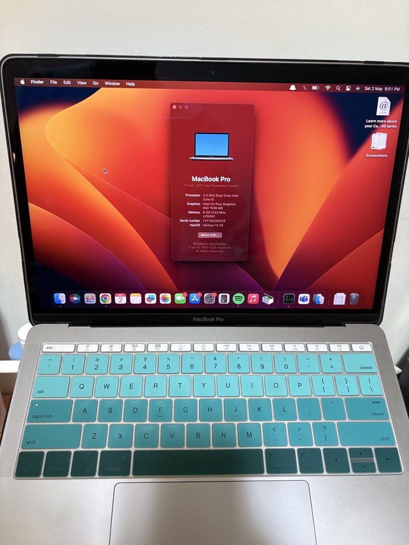 MacBook Pro 13-inch (2017) - Intel Core i5