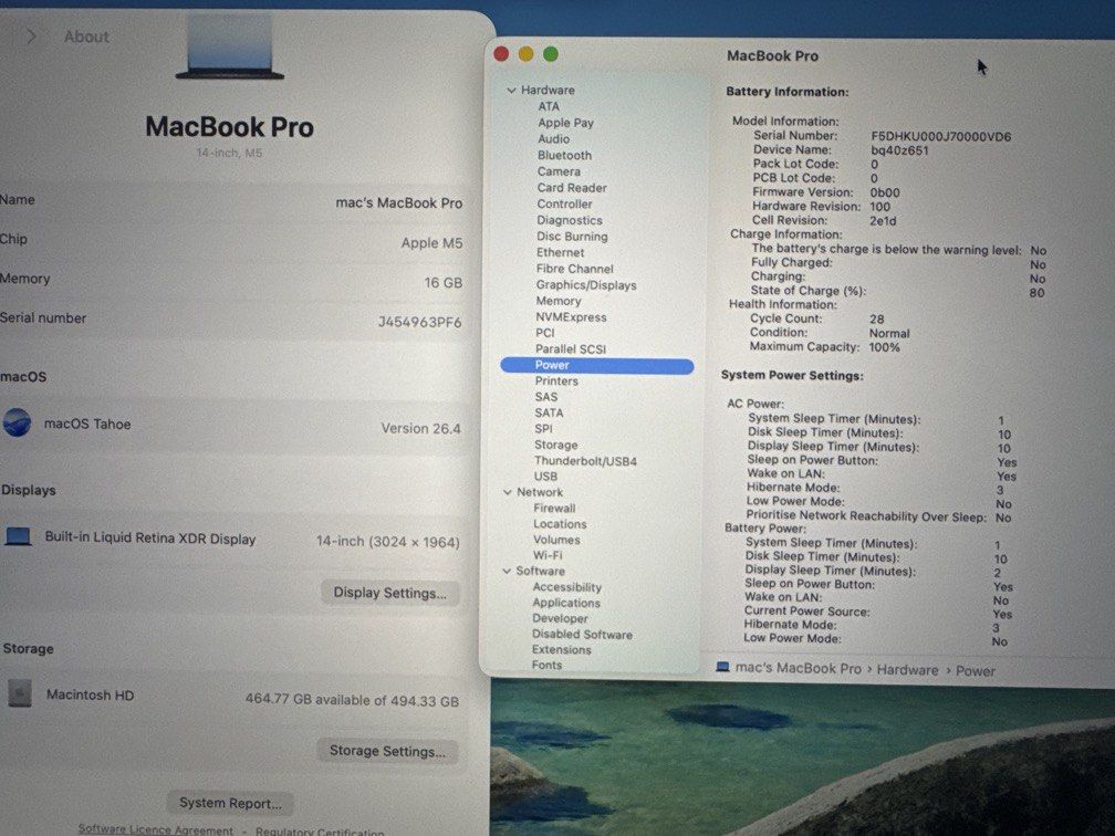 Macbook pro 14” M5/16g/512ssd grey