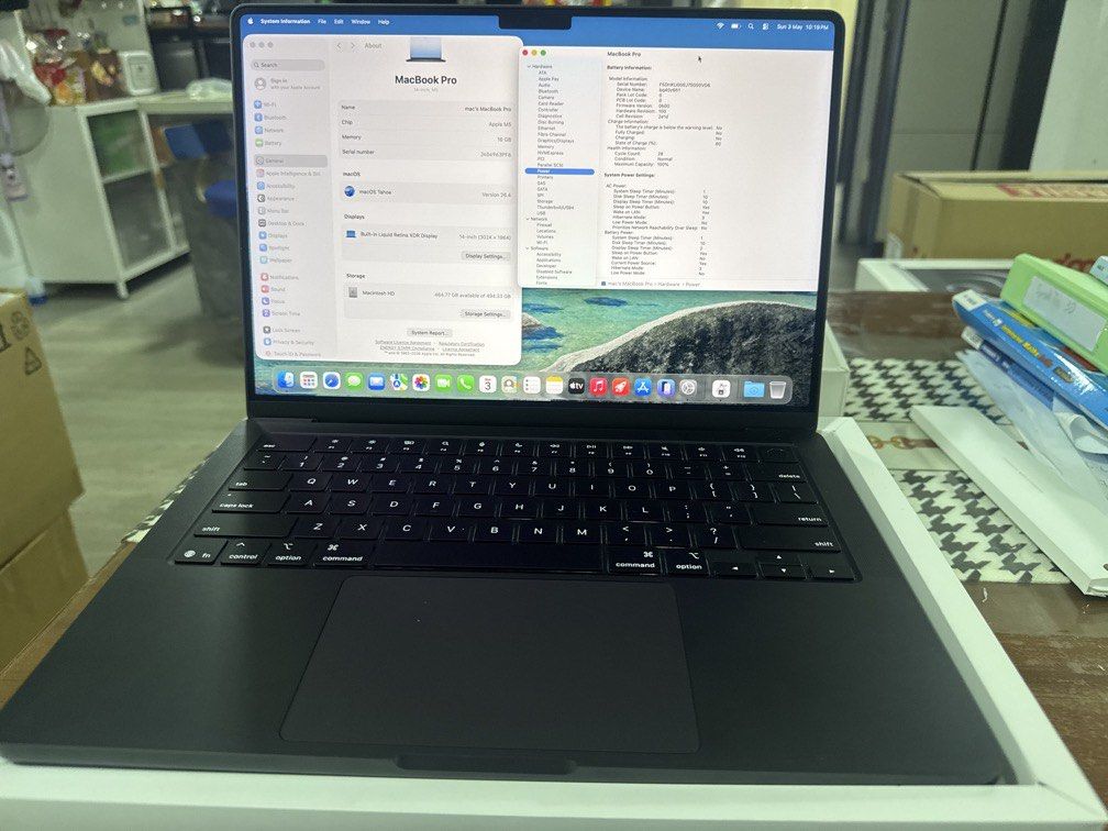 Macbook pro 14” M5/16g/512ssd grey444132065637181441