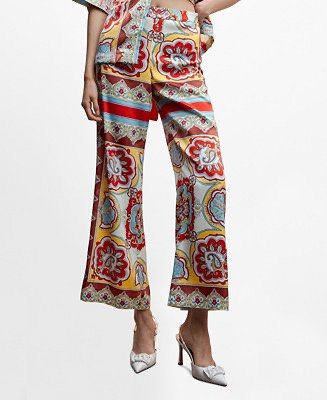 Mango Printed Pants (Category: Other Bottoms) located in Quezon City. Submitted by declutterqa (Listing ID 1435777293, Image 2). Description: ⭐️ really cute, barely used! Please read before asking questions! 🪭 Items are slightly negotiable as I am heavily decluttering, no swaps/trades. 🧾 Payment via GCASH/BPI QR 🛵 Delivery within metro manila thru grab/lalamove booking by buyer. Delivery outside of Metro Manila via LBC ONLY/Flash Express. .