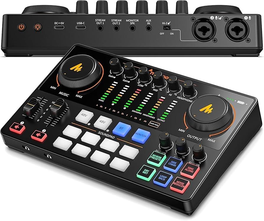 Maono Maonocaster E2 Podcasting Console - Brand New