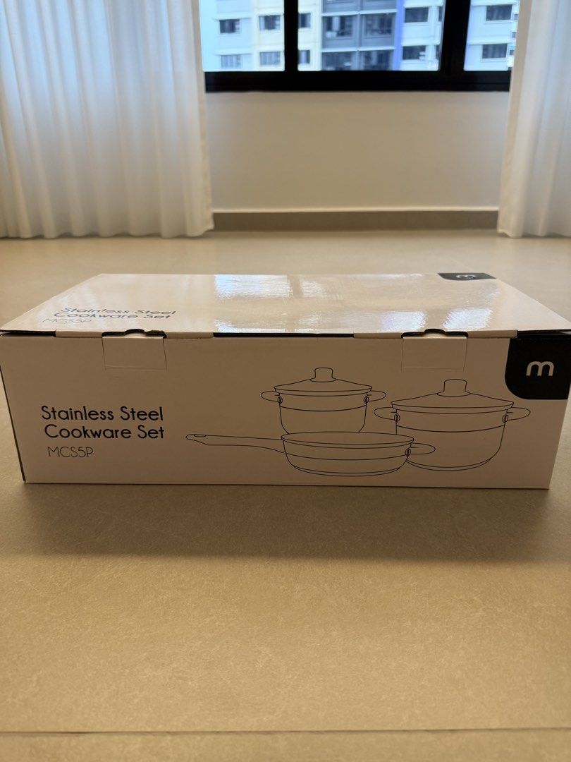 Mayer 5pcs Stainless Steel Cookware Set MC5SP