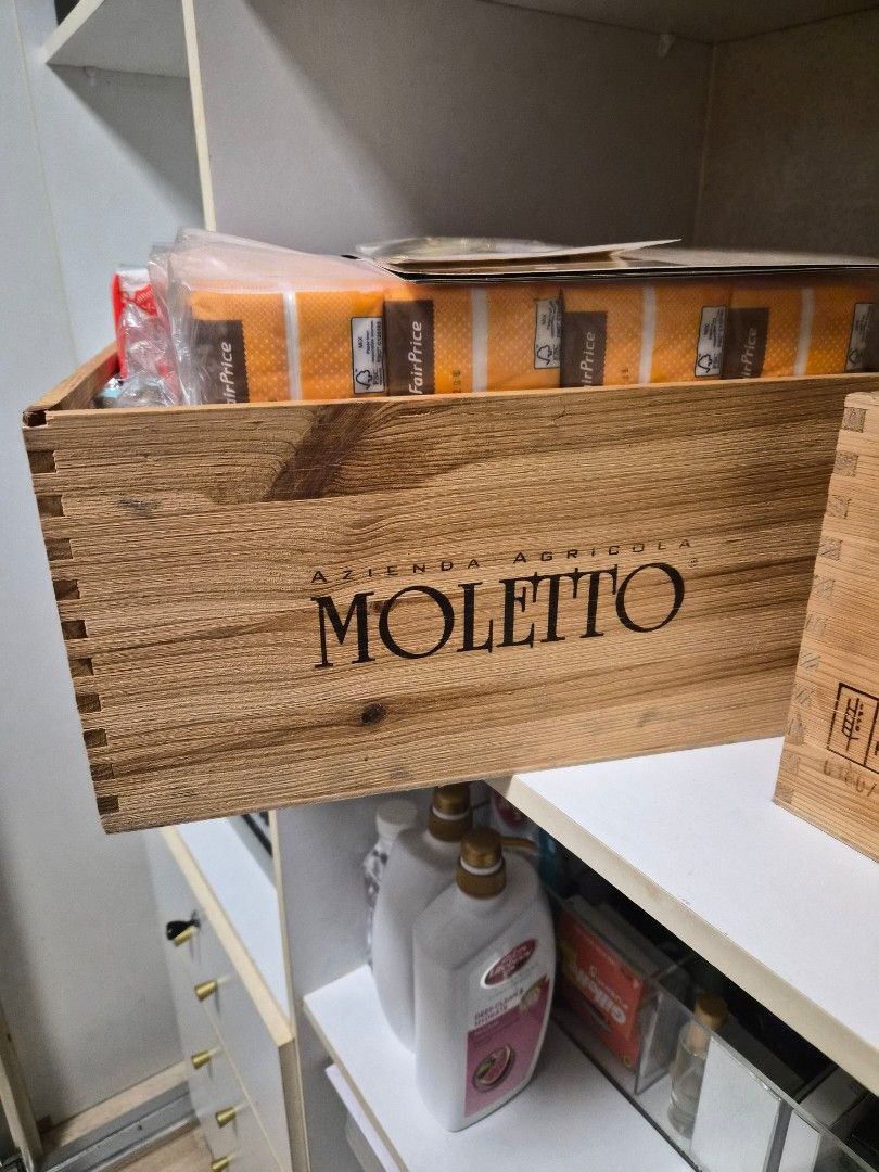 Moletto Wooden Wine Box