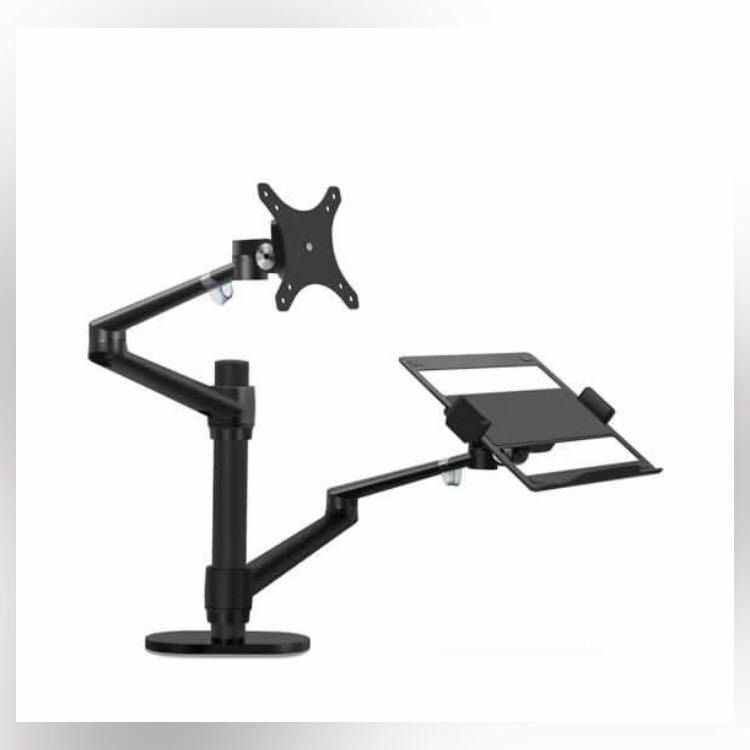 Monitor Mount with Laptop Tray Arm Stand444124196158853120